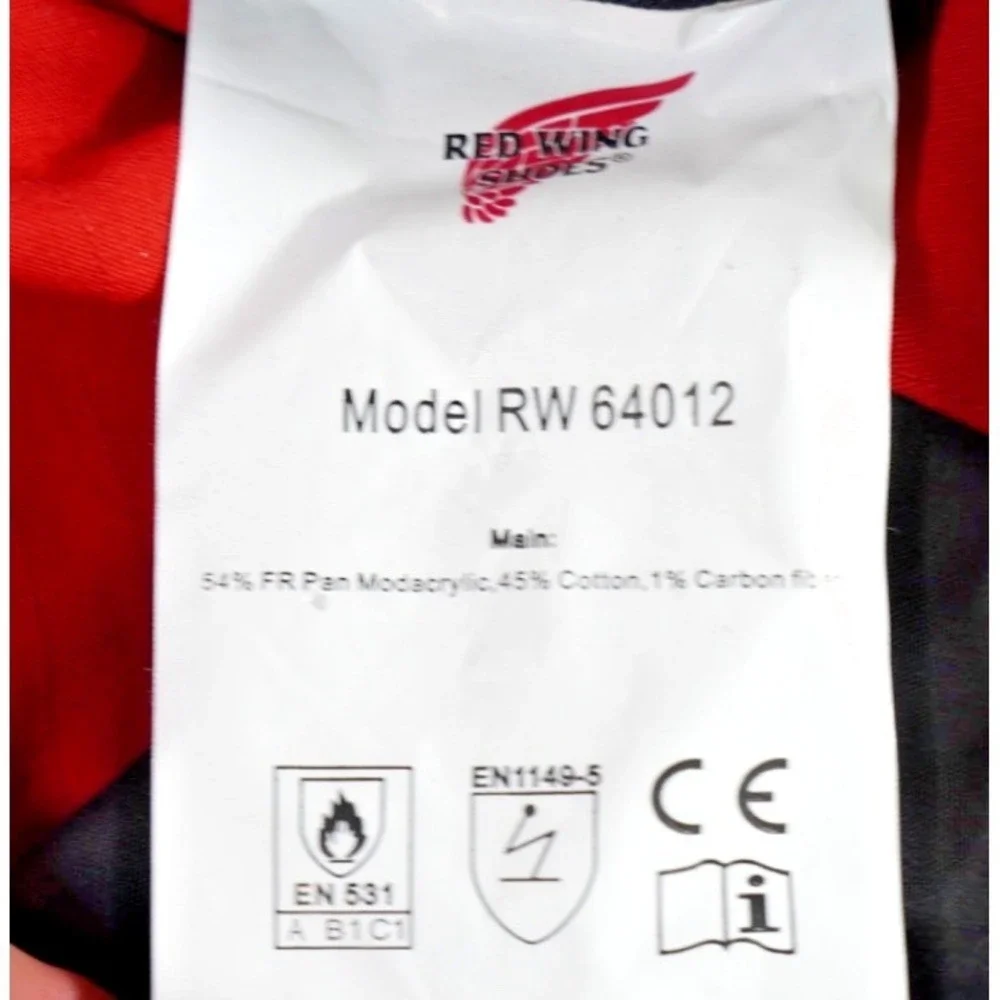 Red Wing FR Bib‎ Overalls Mens 40 R (40x32) Flame Resistant RW64012